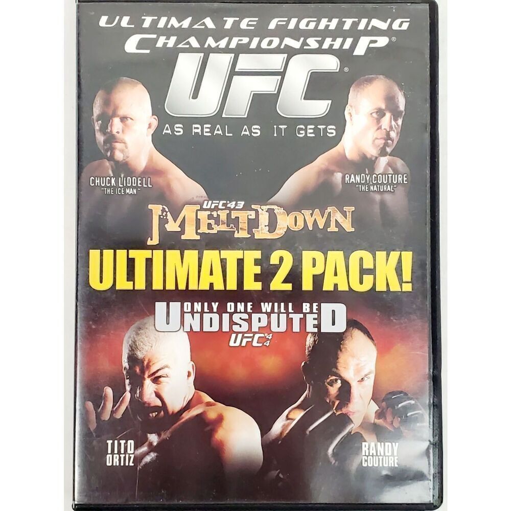 UFC Ultimate 2 DVD Pack Melt Down
